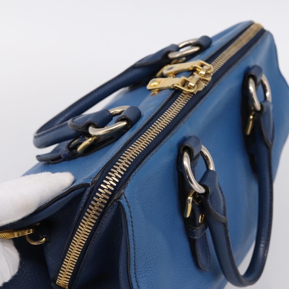Miu Miu Madras Bowler Leather Small - Picture 14 of 16